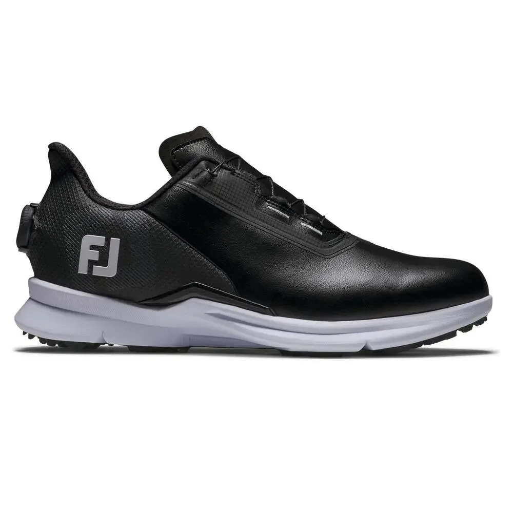 FootJoy Fuel Sneakers Men's US 10.5 Black White Low Top Golf Shoes LIQ1586